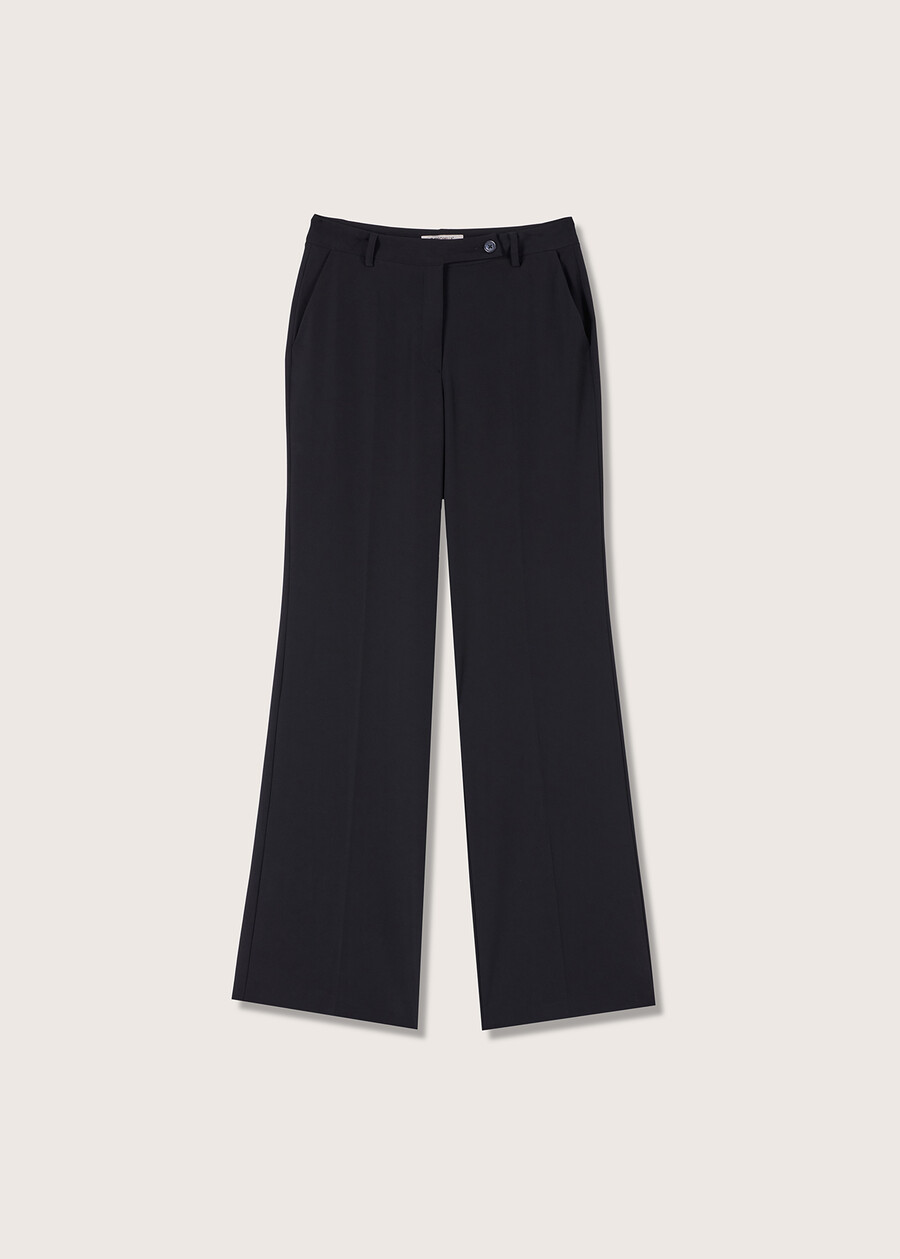 Pantalone Ashley in cady NERO BLACK Donna , immagine n. 6