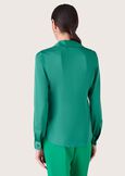 Candida satin shirt VERDE GARDEN Woman image number 3