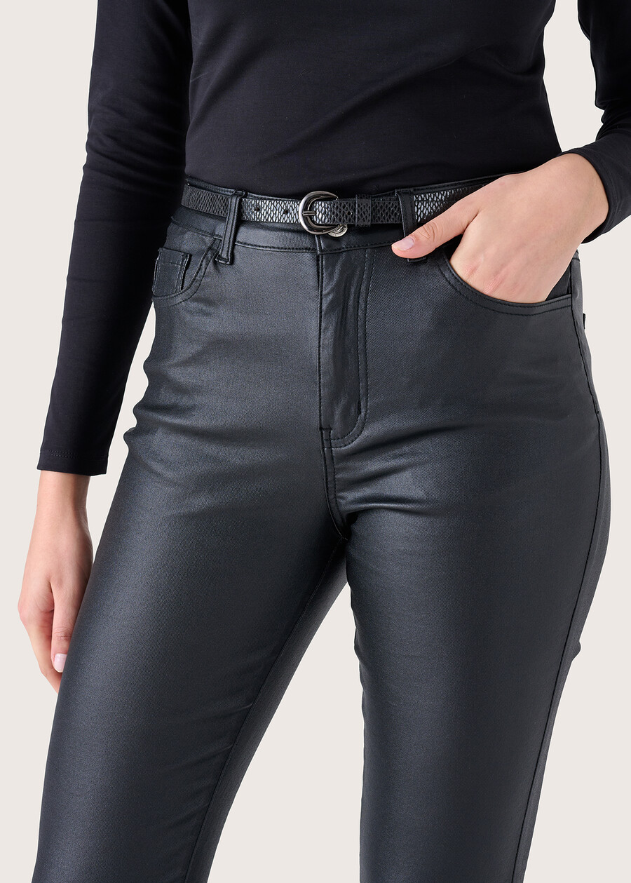 Doris skinny trousers NERO BLACK Woman , image number 3