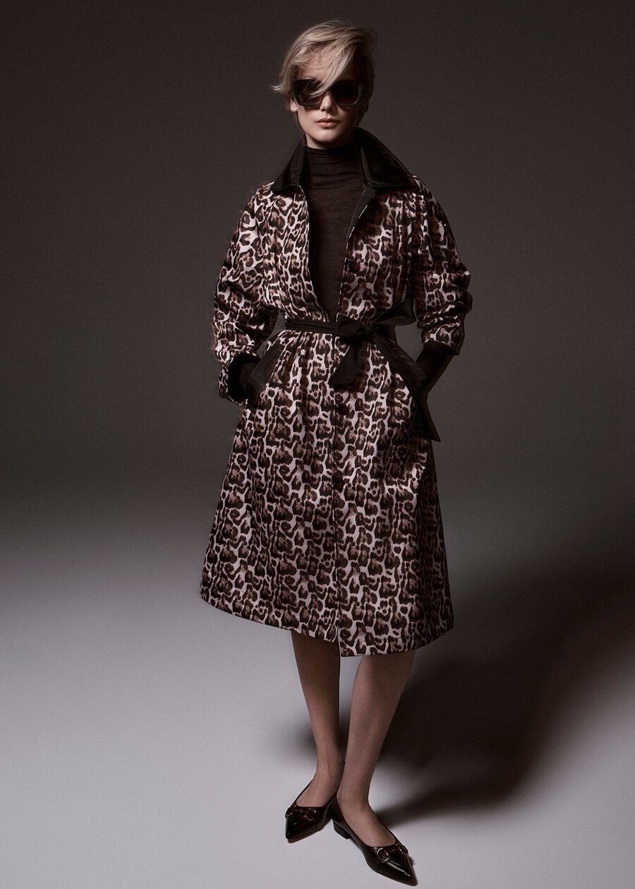 Trench Thom animalier NERO BLACK Donna , immagine n. 1
