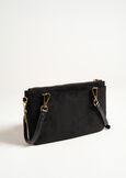 Tonga Suede faux suede crossbody NERO BLACK Woman image number 2