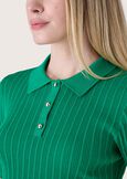 Margot polo-style jersey VERDE GARDEN Woman image number 2