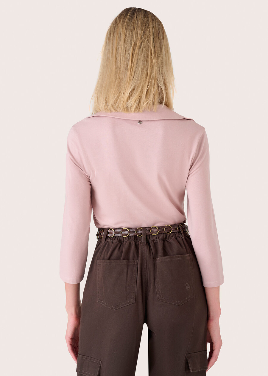 T-shirt Sabry 100% cotone organico ROSAGRIGIO Donna , immagine n. 3
