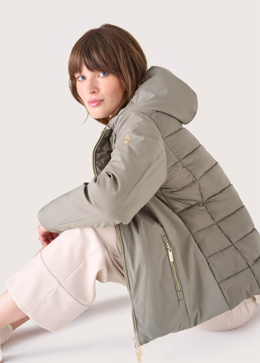 Gil short down jacket VERDE VULCANO Woman , image number 1