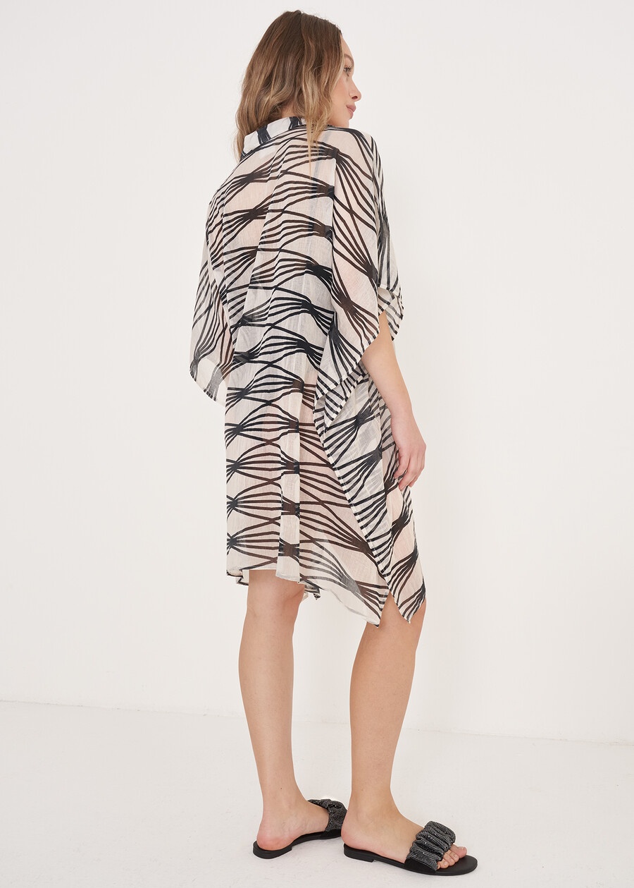 Kaftano Beluga Fantasia Etnica BEIGE LATTE Donna , immagine n. 3