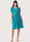 Abito Alba 100% cotone VERDE MENTA Donna immagine n. 1