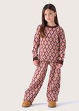 Pantalone da bimba Perrys in maglia MARRONE CASTAGNA Donna immagine n. 1