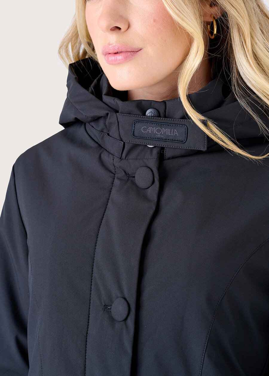 Piumino Path in tessuto tecnico NERO BLACKVERDE OLIVA Donna , immagine n. 2