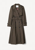 Trench Thomas oversize VERDE ALGA Donna immagine n. 7