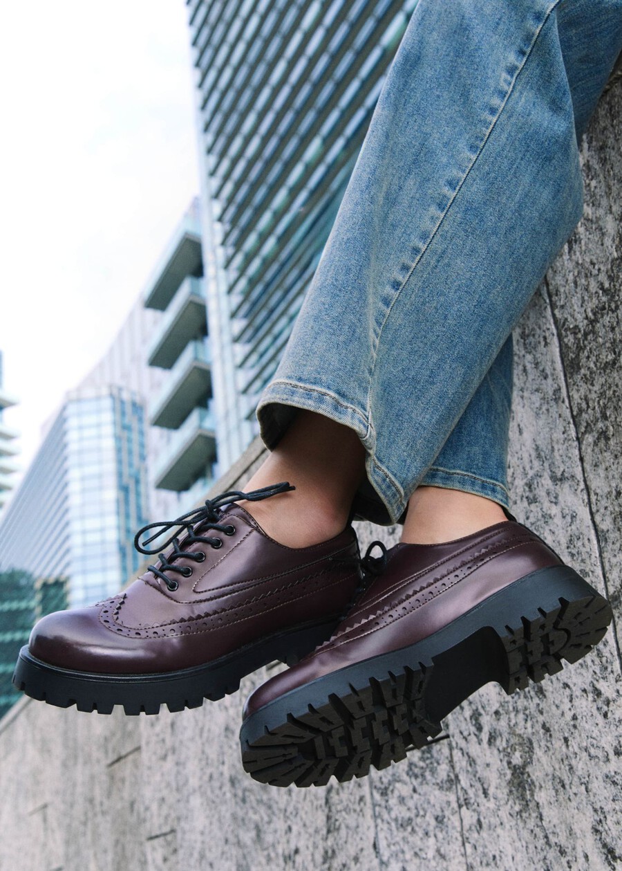 Sasham low moccasin ROSSO SYRAH Woman , image number 1