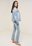 Jeans Dixos ricami e paillettes DENIM MEDIUM DENIM Donna immagine n. 1