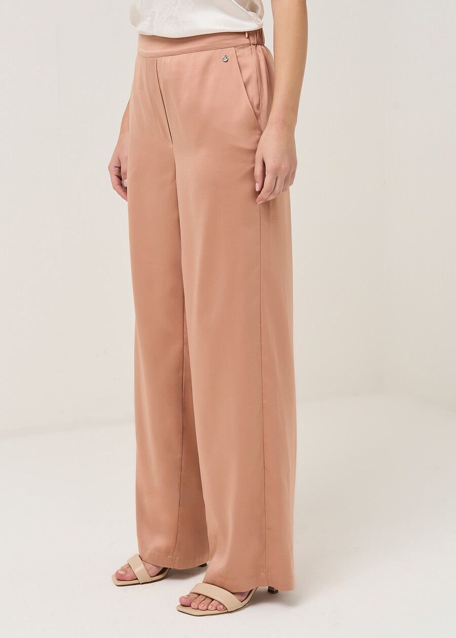 Pantaloni Paula a gamba larga ARANCIONE Donna , immagine n. 3