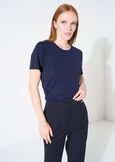 Stella jersey crew-neck T-shirt BIANCONEROBLU Woman image number 1