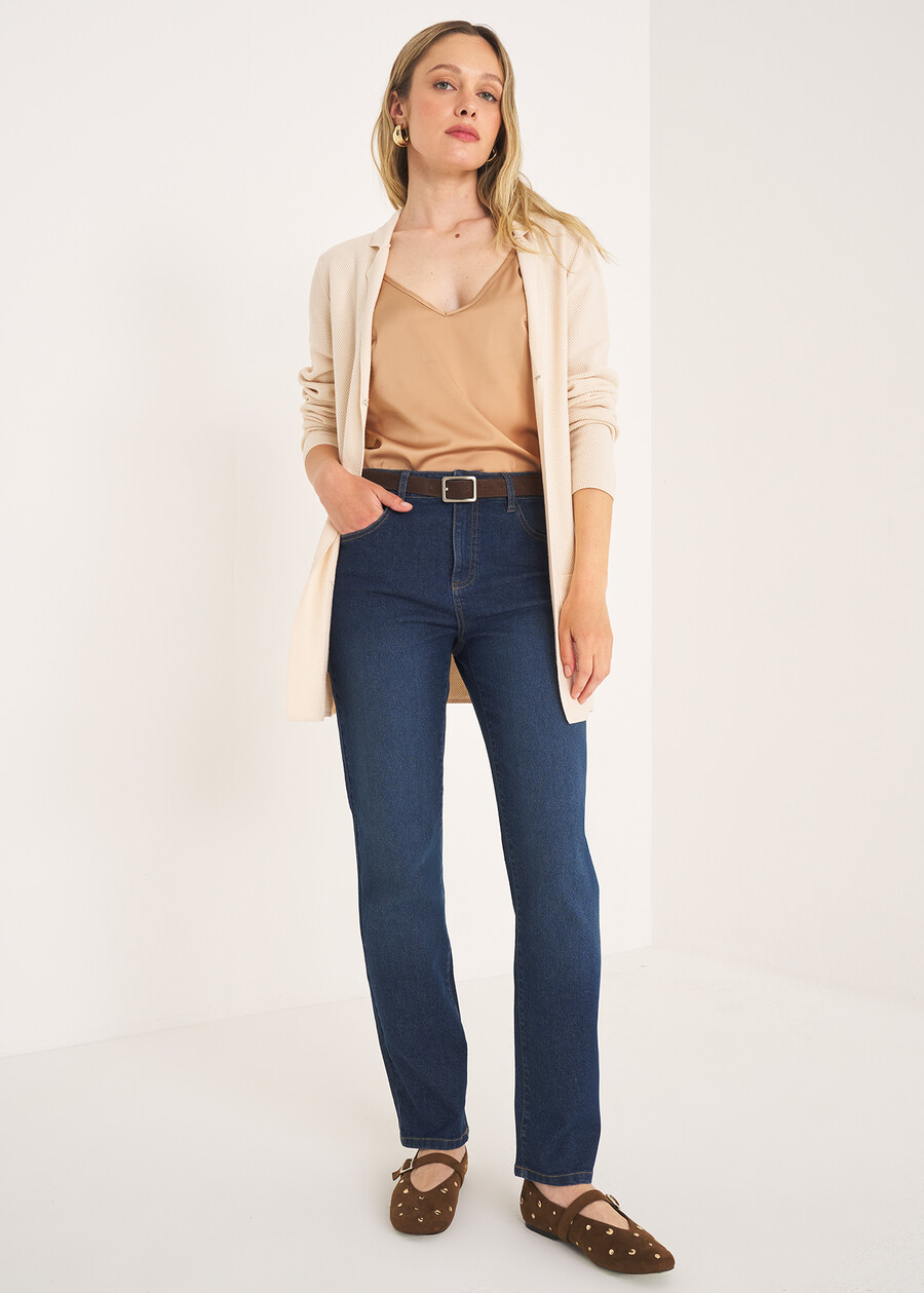 Pantalone denim Kate linea classica DENIMDENIM MEDIUM DENIM Donna , immagine n. 1