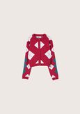 Maglia Monkey stile cardigan per bimba ROSSO CARPET Donna immagine n. 5