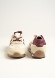Samy faux suede sneakers BEIGE Woman image number 4