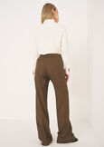 Pantalone Giorgia-H a quadri MARRONE TERRA Donna immagine n. 4