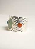 Bracciale rigido Greg martellato GRIGIO Donna immagine n. 2