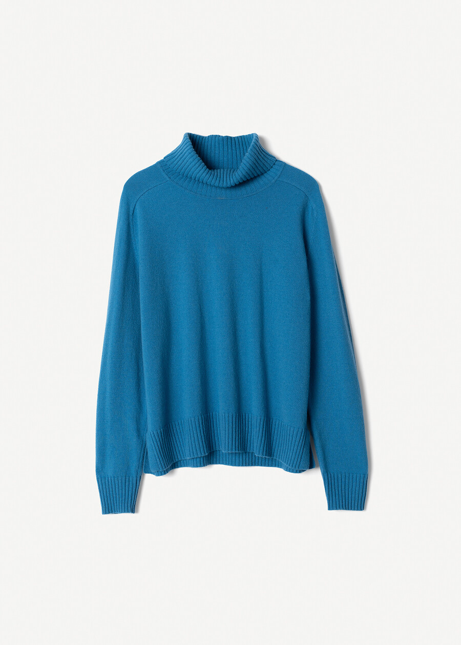 Marylin pure wool sweater ROSSO MAGENTAVERDE PAVONE Woman , image number 5
