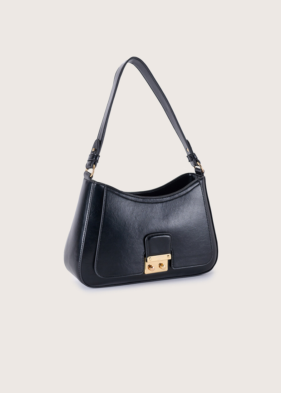 Tracolla Belia Big in ecopelle NERO BLACKVERDE CAPPER Donna , immagine n. 1