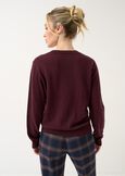 Maglia Marty treccia Laboratorio ROSSO BORDEAUXVERDE Donna immagine n. 3
