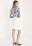 Selly jersey blouse BIANCO WHITE Woman image number 3