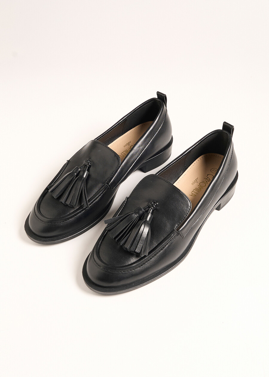 Mocassino Semm-A in ecopelle NERO BLACK Donna , immagine n. 2