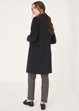Cappotto Catrine in panno NERO BLACK Donna immagine n. 4