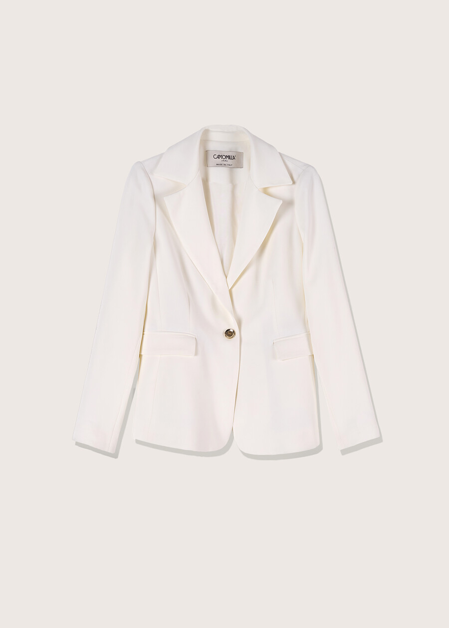 Cindy cady fabric blazer BIANCOBLU MARINA Woman , image number 4
