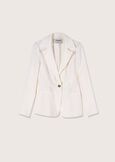 Cindy cady fabric blazer BIANCOBLU MARINA Woman image number 4