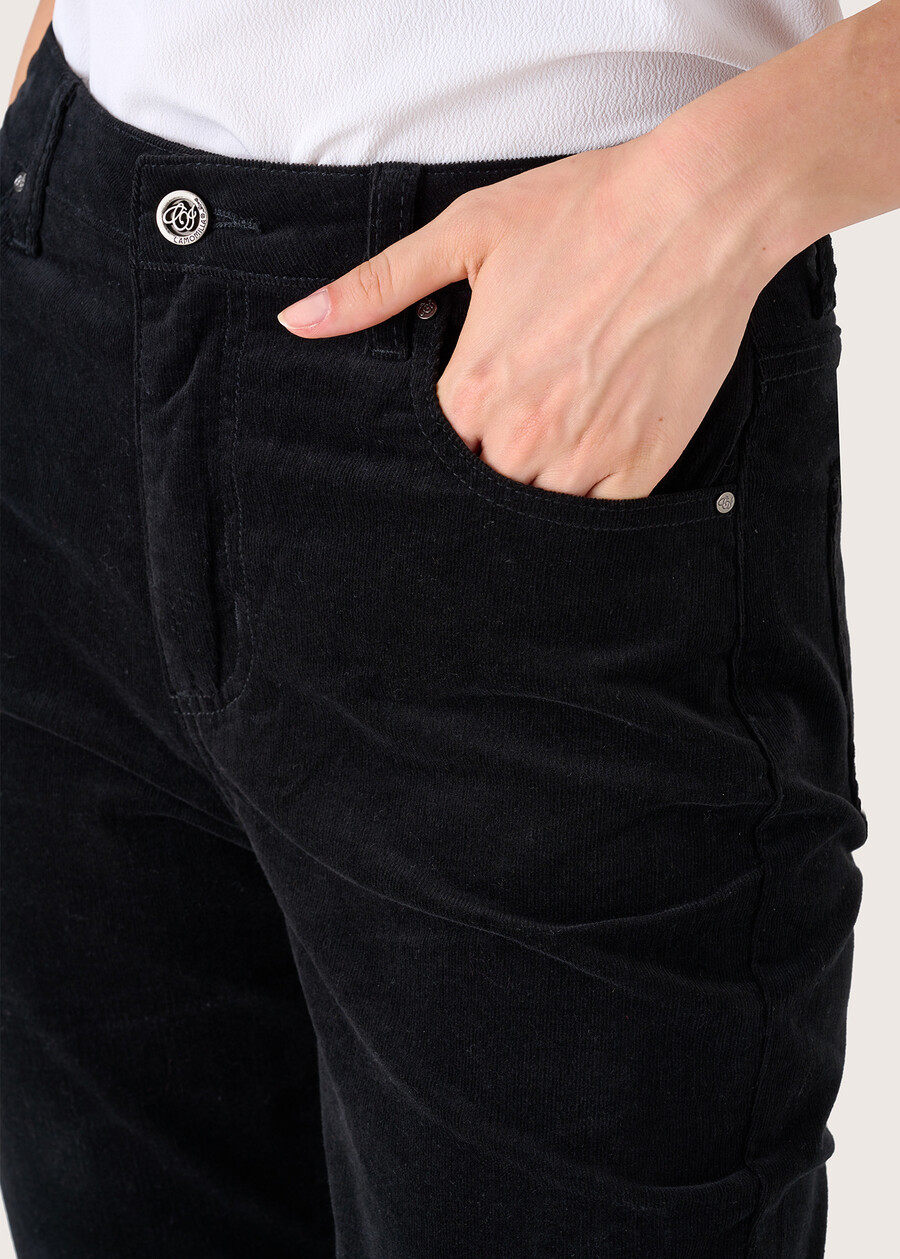 Kate narrow leg trousers NERO Woman , image number 3