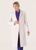 Cappotto in panno Sandra BEIGE LANA Donna immagine n. 1
