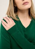 Maglia Meg in filo a scollo a V VERDE GARDEN Donna immagine n. 3