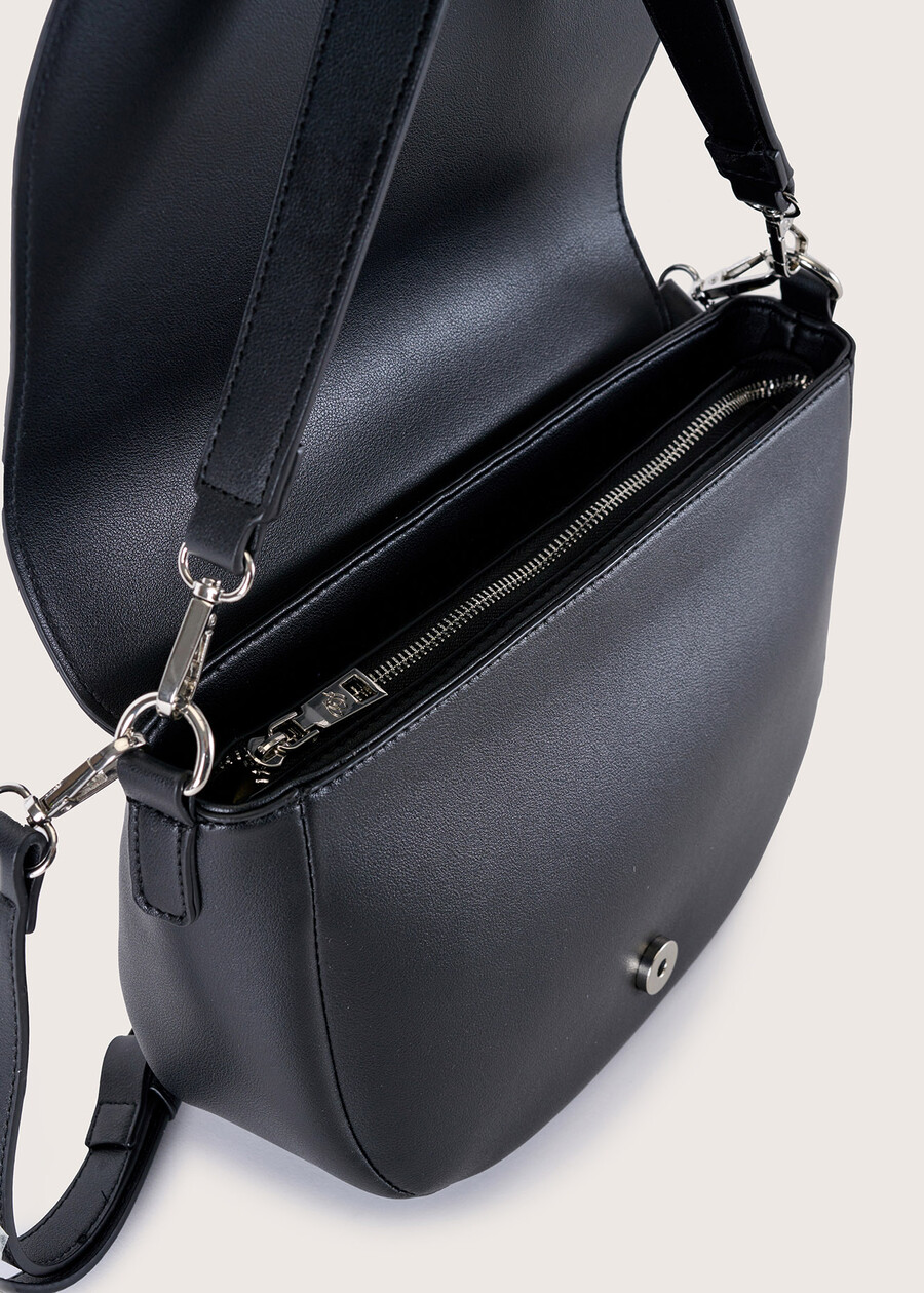 Borsa a tracolla Bammy in ecopelle NERO BLACKBLU LAGUNABEIGE CREAMROSSO SYRAH Donna , immagine n. 2