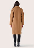Corinne 100% woolen coat NERO BLACKBEIGE CAMMELLO Woman image number 5