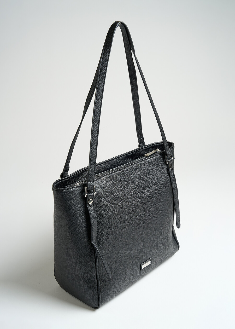 Shopping Bely A nera con strass NERO Donna , immagine n. 4