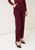 Pantalone Alice tessuto screppino ROSSO BORDEAUXVERDE GARDENMARRONE Donna immagine n. 3