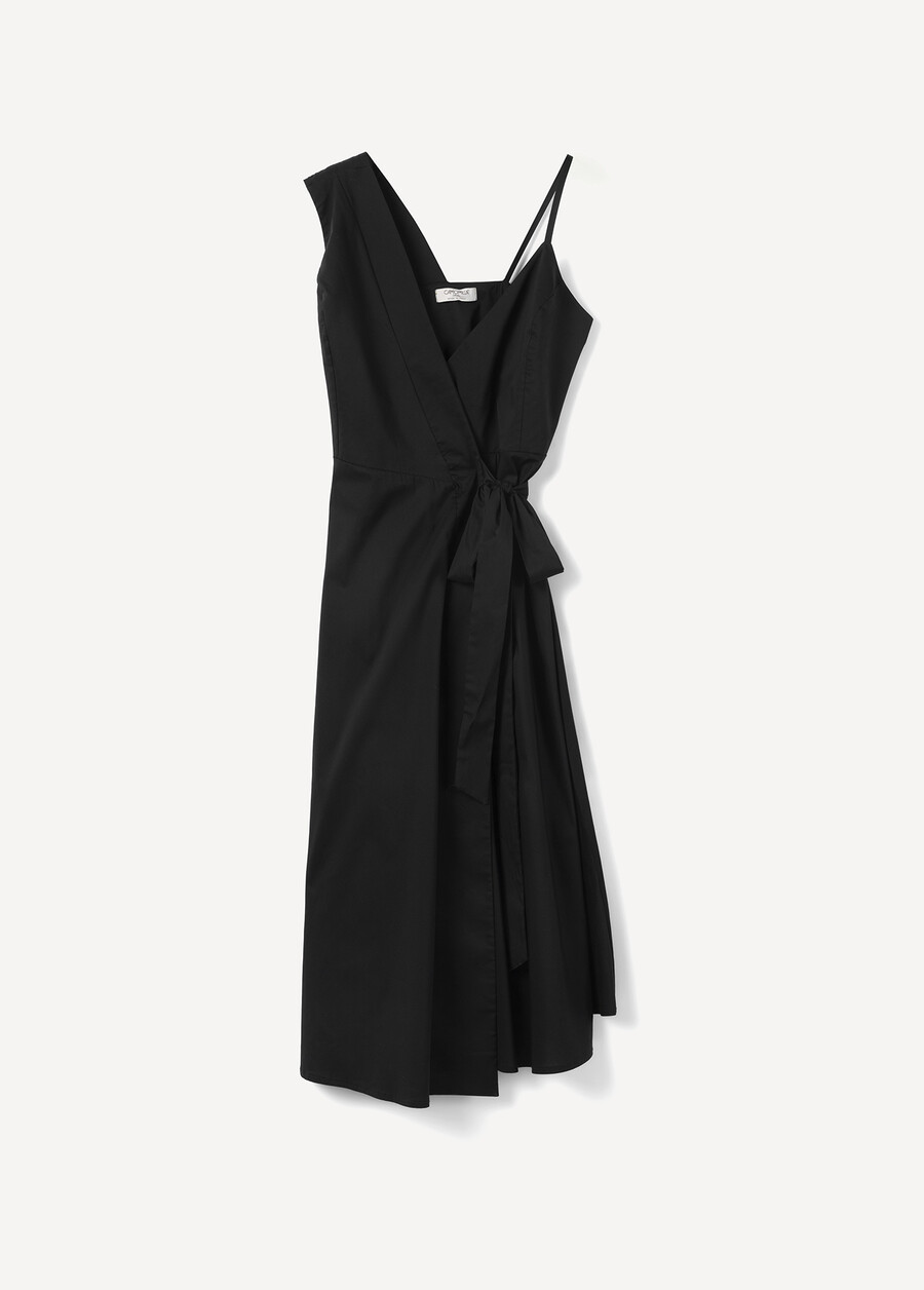 Ally V-Neck Dress NERO BLACK Woman , image number 5