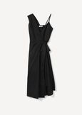 Ally V-Neck Dress NERO BLACK Woman image number 5