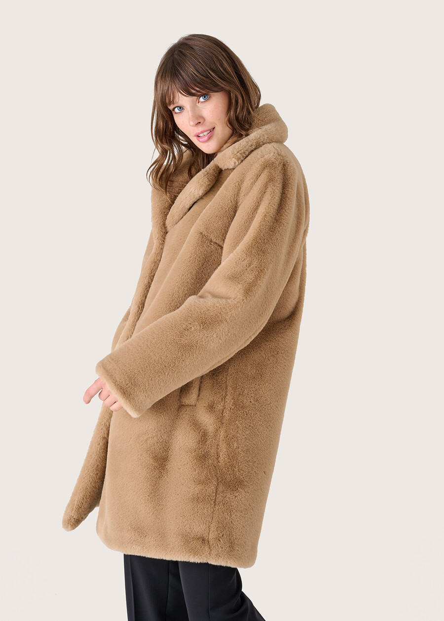 Cappotto in eco-pelo Claud ROSA CAMMEONERO Donna , immagine n. 1