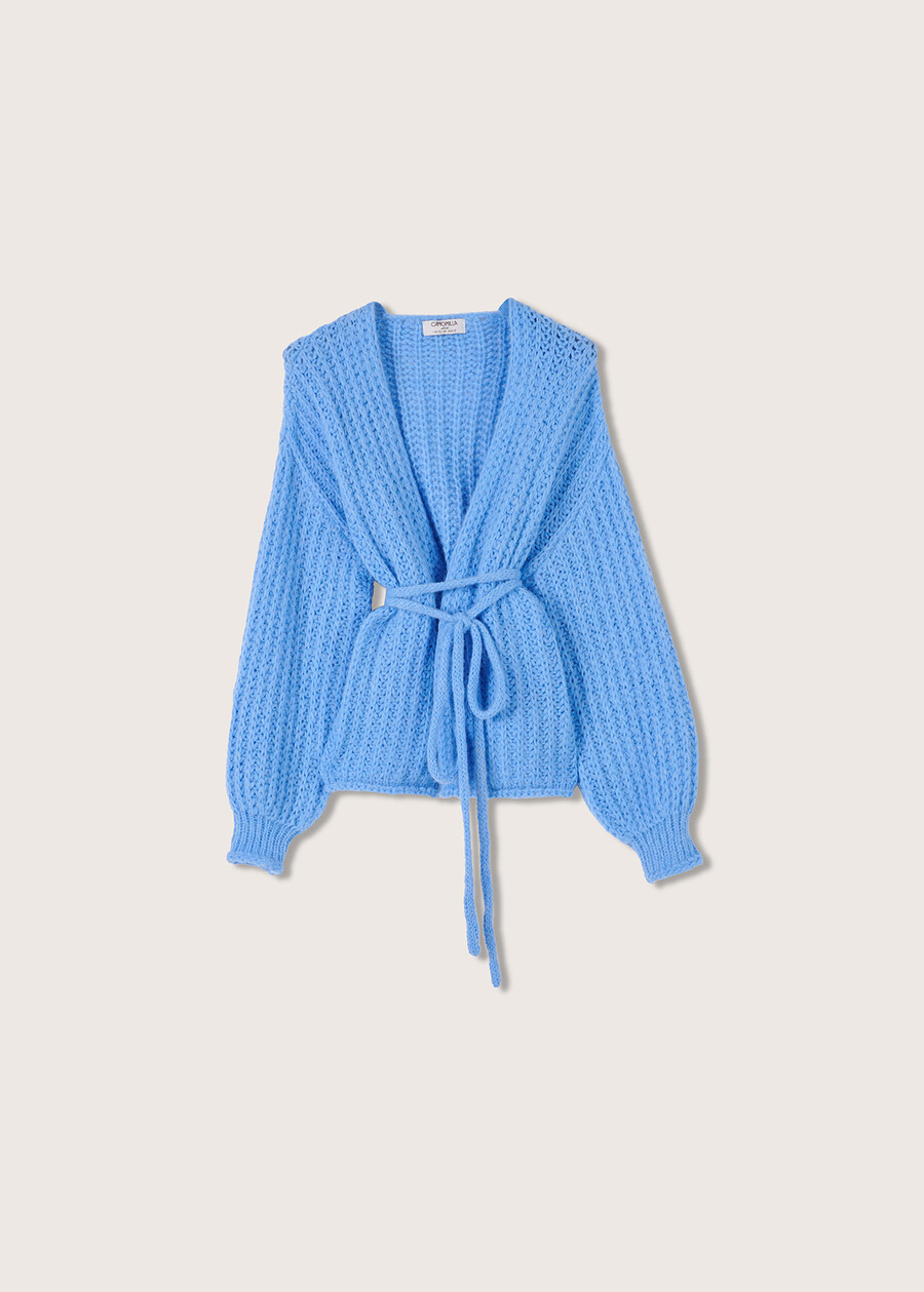 Cardigan aperto Creta BLU FIORDALISO Donna , immagine n. 4