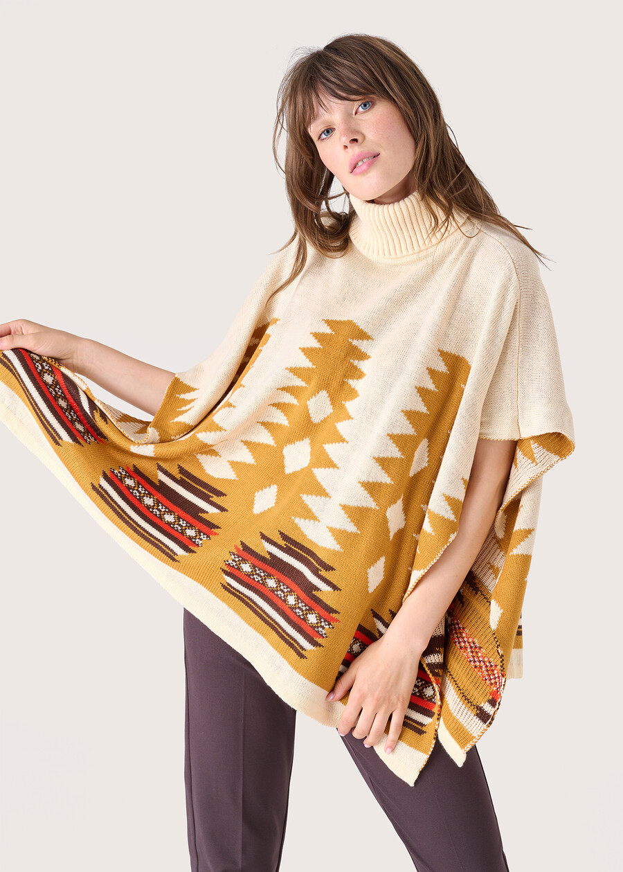 Poncho Mable fantasia etnica  Donna , immagine n. 1