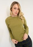 Maglia Marty treccia Laboratorio ROSSO BORDEAUXVERDE Donna immagine n. 1