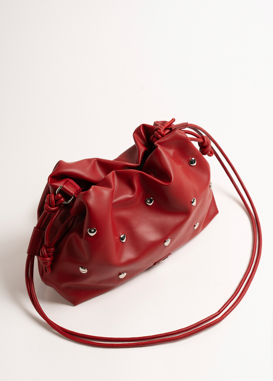 Tracolla Bris effetto pouch NERO BLACKROSSO Donna , immagine n. 4