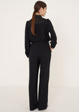 Pantalone Giorgia-L in cady NERO BLACK Donna immagine n. 4