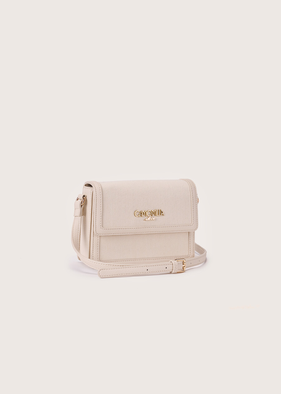 Basilea canvas shoulder bag BEIGEVERDE SALVIA Woman , image number 2