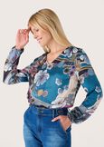 Maglia Kelly in viscosa BLUE CIELO Donna immagine n. 1