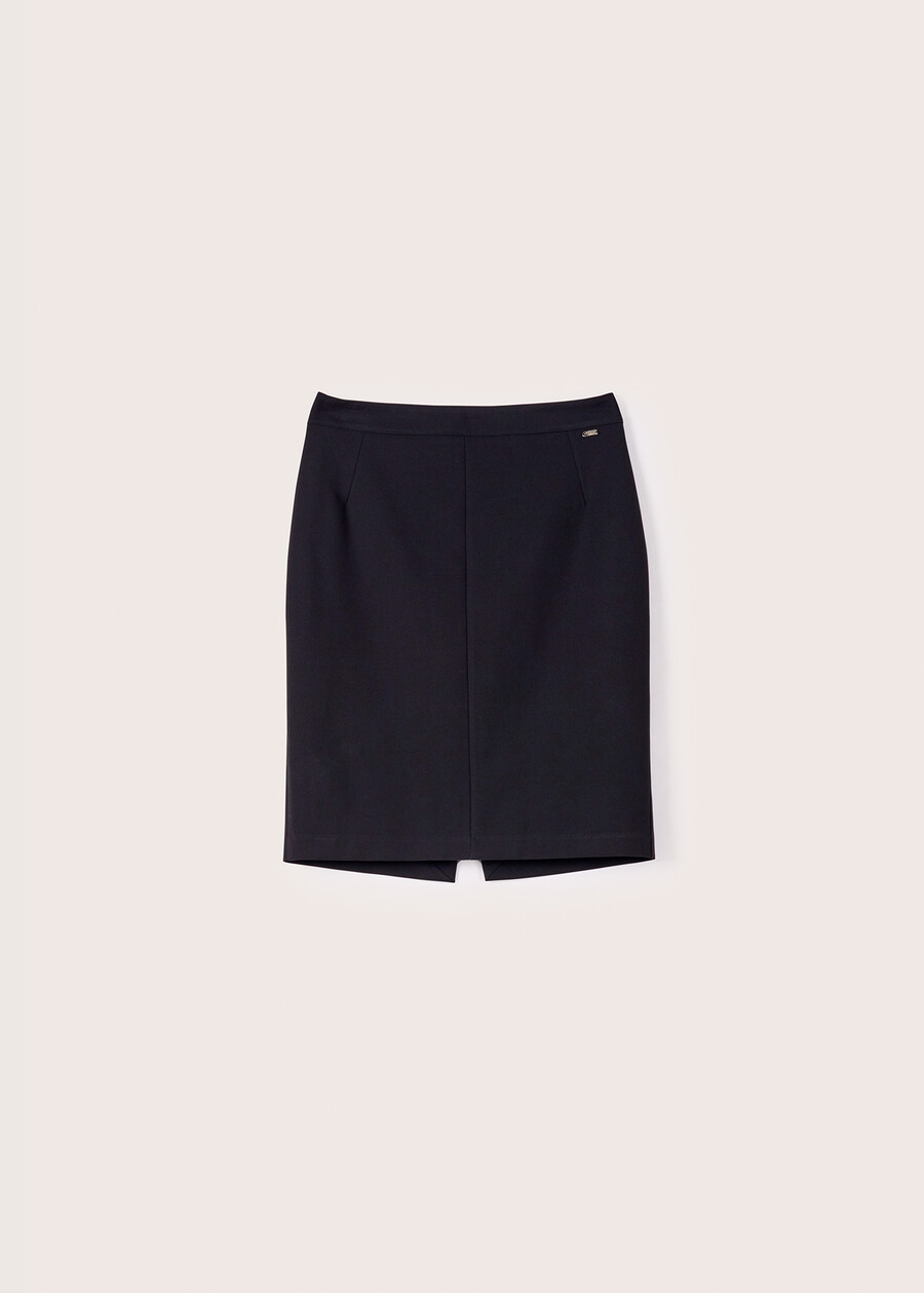 Gonna Gladys in tessuto tecnico NERO BLACKBEIGE GESSOBLU Donna , immagine n. 7