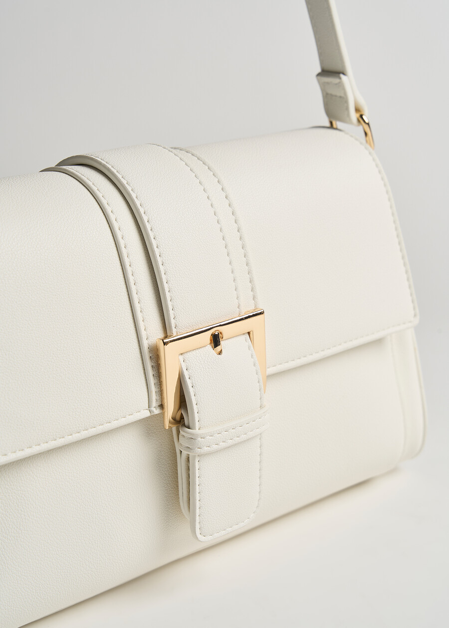 Bayr crossbody with side pockets BEIGEBIANCO WHITE Woman , image number 3