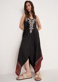 Abito Atolam Con Ricamo NERO BLACK Donna immagine n. 1